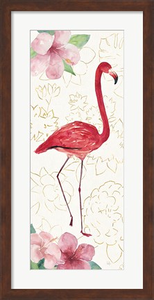 Framed Tropical Fun Bird VI Print