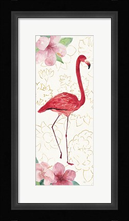 Framed Tropical Fun Bird VI Print