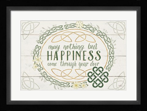 Framed Irish Blessings V Print