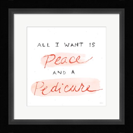 Framed Beauty and Sass V Print