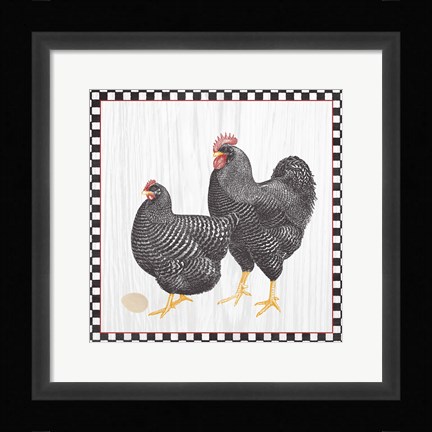 Framed Home to Roost II Print