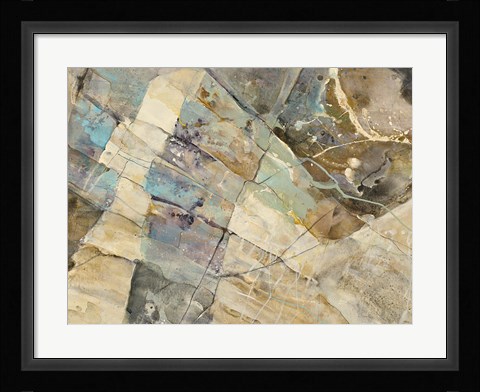 Framed Rock IV Print