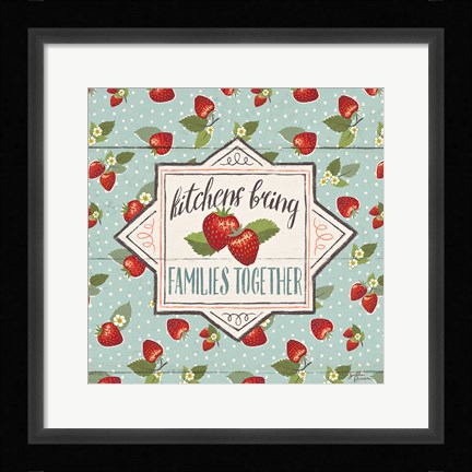 Framed Sweet Life IX Print