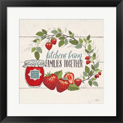 Framed Sweet Life IV Print