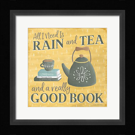 Framed Smitten With Spring VII Print