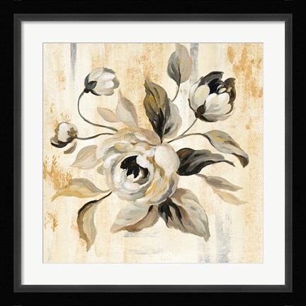 Framed English Rose II Print