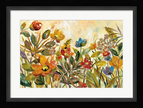 Framed Rain Forest Floral Print