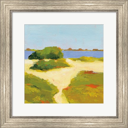 Framed Path to the Beach Print