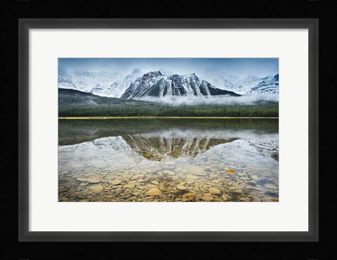 Framed Waterfowl Lake I Print
