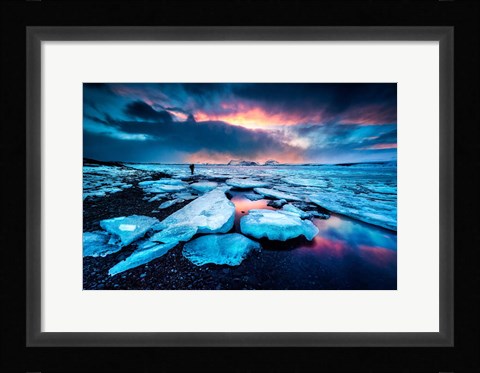 Framed Badlands III Print