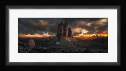 Framed Pillars of Strength Print