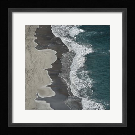 Framed Running Waves Print