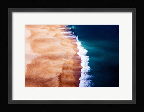 Framed Silver Coast Print