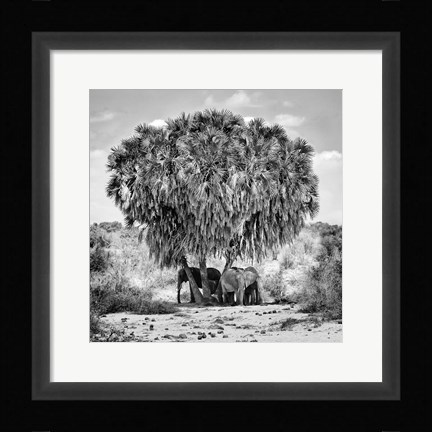 Framed Noon Meeting Print