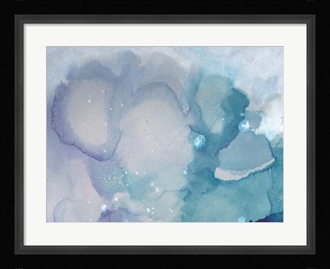 Framed Ice Crystals I Print