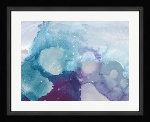 Framed Ice Crystals II Print
