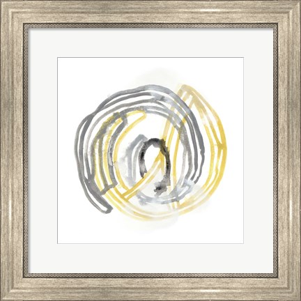 Framed String Orbit III Print