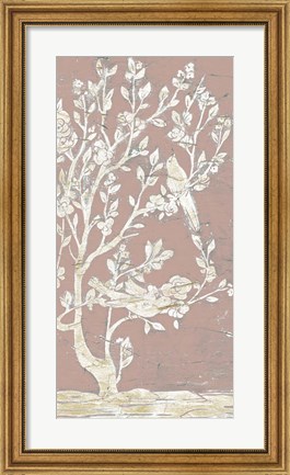 Framed Sweet Chinoiserie II Print