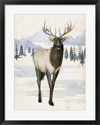 Framed Alaskan Wilderness II Print