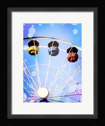 Framed Carnival Blues III Print