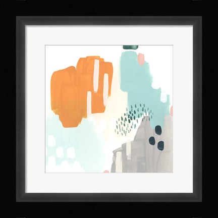 Framed Precept I Print