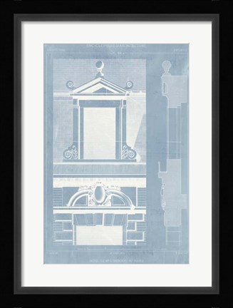 Framed Details of French Architecture III Print
