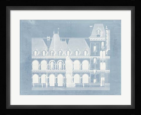 Framed Architecture Francaise I Print
