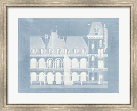 Framed Architecture Francaise I Print