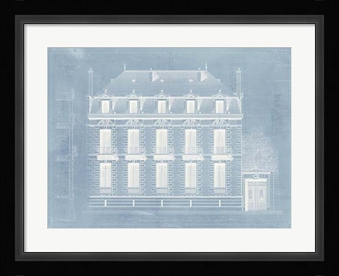 Framed Architecture Francaise II Print