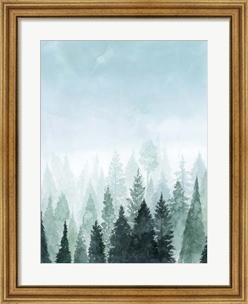 Framed Into the Trees I Print