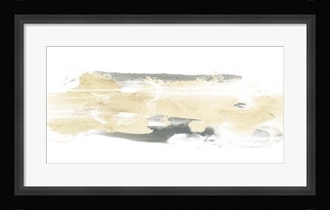 Framed Neutral Geology I Print