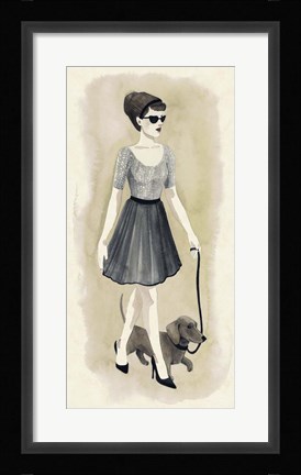 Framed Best Accessory II Print