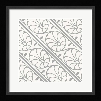 Framed Ornamental Detail III Print