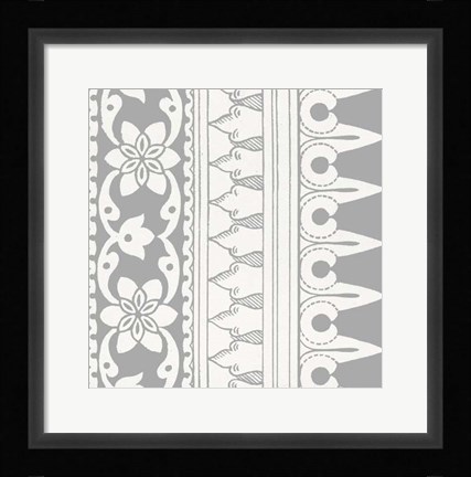 Framed Ornamental Detail VI Print