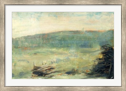 Framed Landscape at Saint-Ouen Print