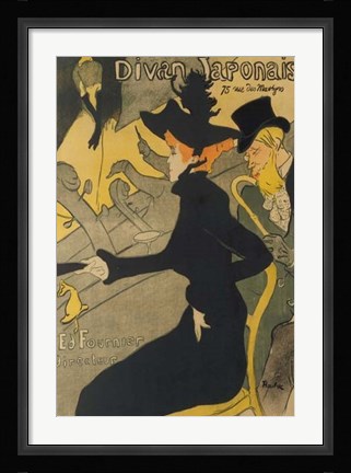 Framed Divan Japonais Print