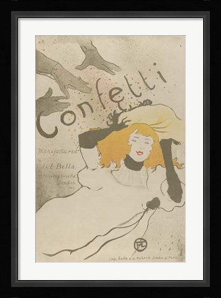 Framed Confetti Print