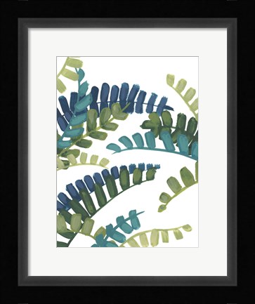 Framed Tropical Thicket IV Print