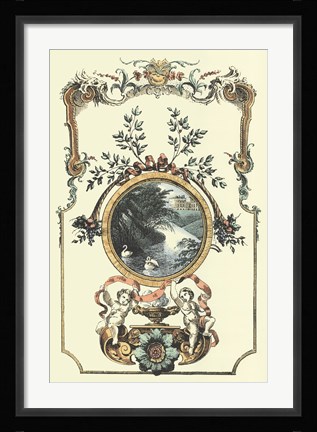 Framed Baroque View II Print