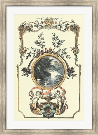 Framed Baroque View II Print