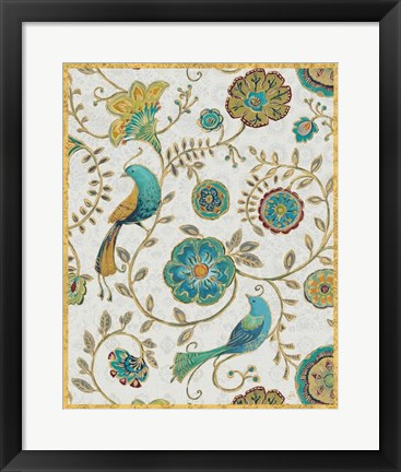 Framed Bohemian Wings III Print