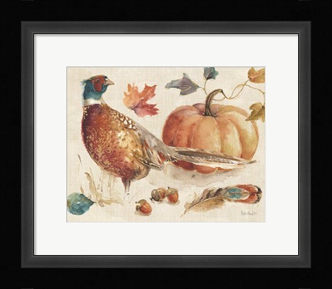 Framed Harvest Moment I Print