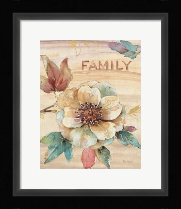 Framed Spiced Nature V Marble Print