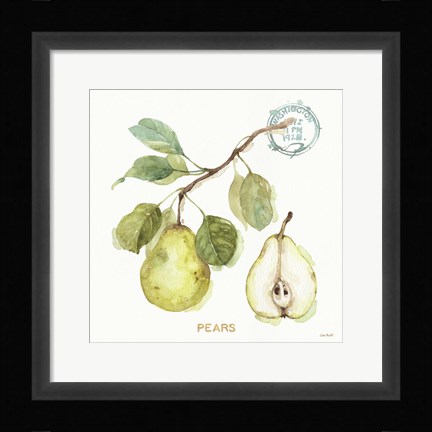 Framed My Greenhouse Fruit I Print