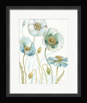 Framed My Greenhouse Flowers VII Print