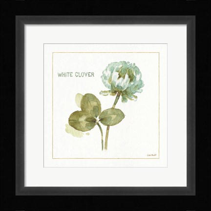 Framed My Greenhouse Clover Print