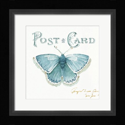 Framed My Greenhouse Butterflies I Print