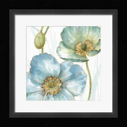 Framed My Greenhouse Flowers II Print