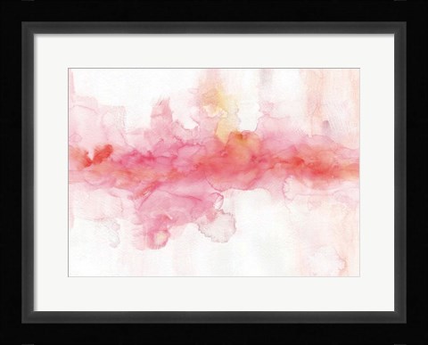 Framed Rainbow Seeds Abstract Print