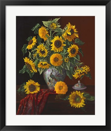 Framed Sunny Elegance Print